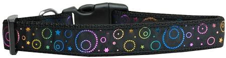 Galactic Shimmer Nylon Dog Collar