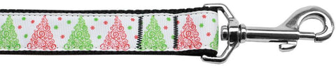 Fancy Schmancy Christmas Tree Nylon Dog Leash