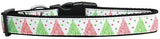 Fancy Schmancy Christmas Tree Nylon Dog Collar