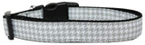 Houndstooth Nylon Dog Collar