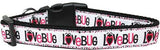 Love Bug Nylon Dog Collar