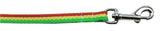 Rasta Bamboo Nylon Dog Collar  Lsh