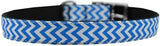 Chevrons Nylon Dog Collar With Classic Buckle 3/8"