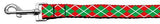 Christmas Argyle Nylon Ribbon Leash