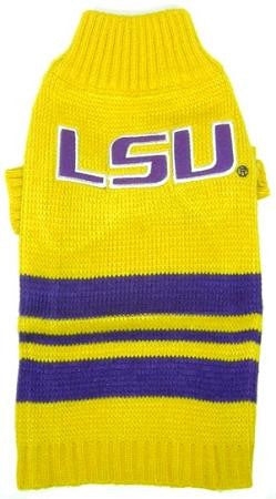 Lsu Tigers Pet Sweater