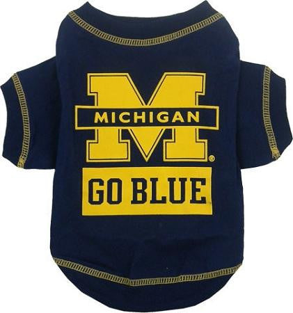 Michigan Wolverines Pet Shirt