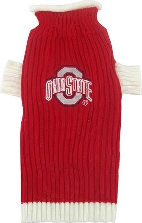 Ohio State Buckeyes Pet Sweater