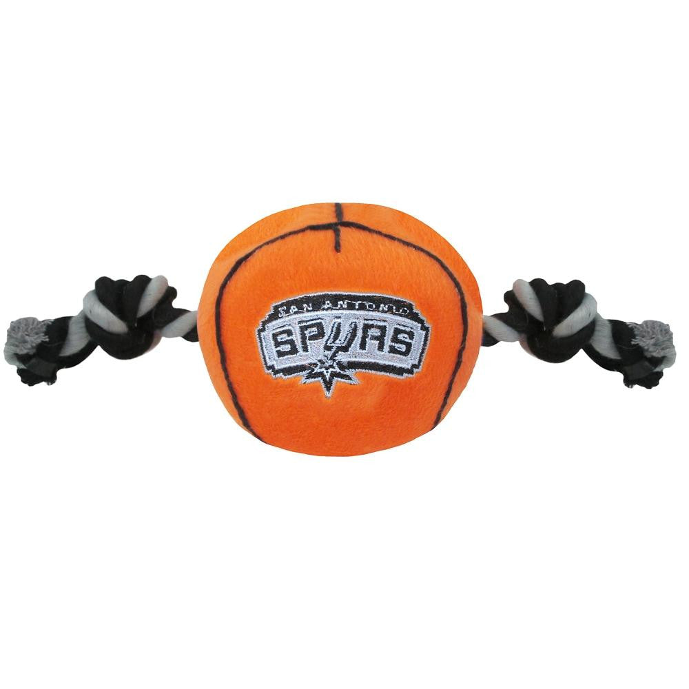 San Antonio Spurs Plush Basketball Dog Toy