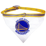 Golden State Warriors Dog Bandana Collar