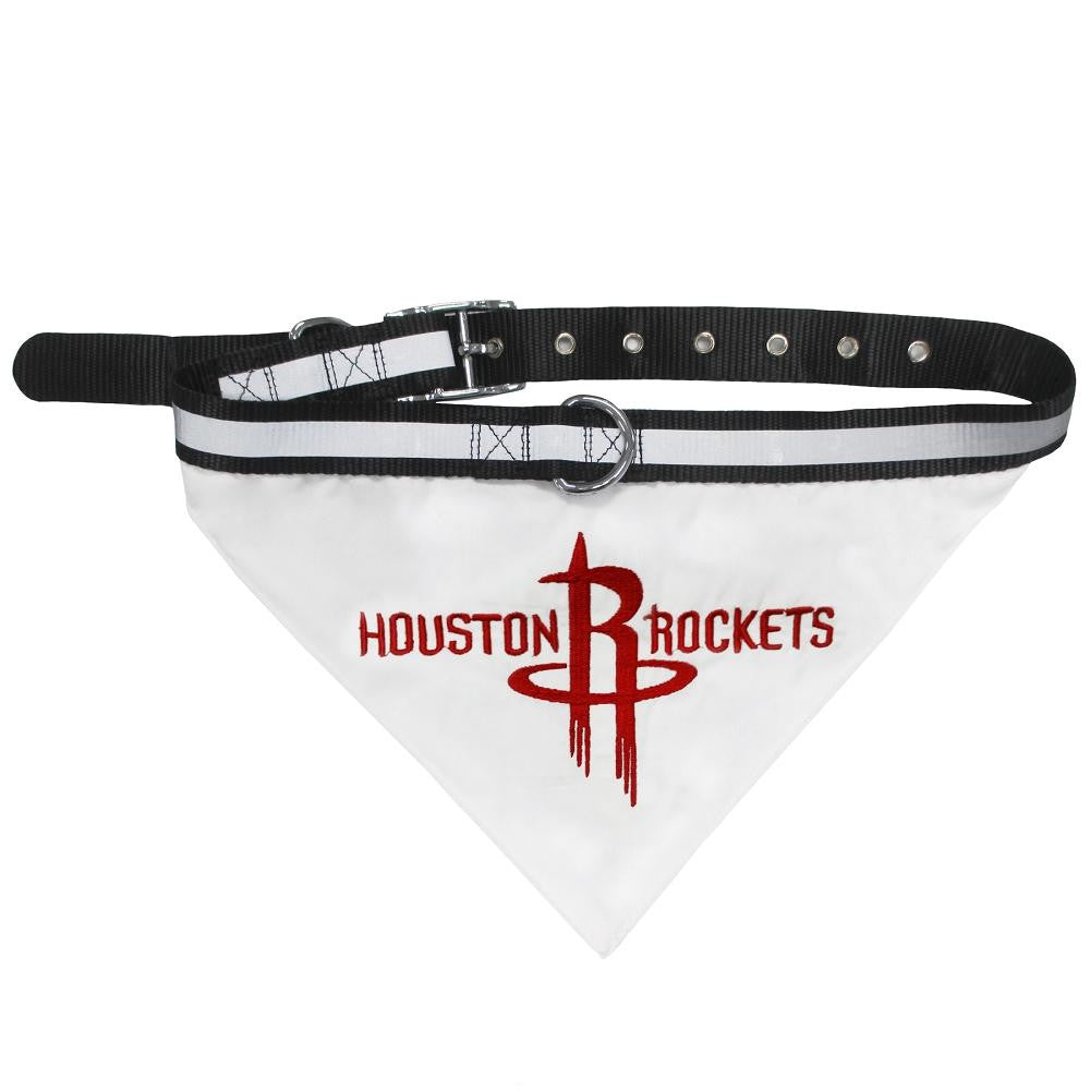 Houston Rockets Dog Bandana Collar