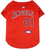 Los Angeles Angels Baseball Dog Jersey