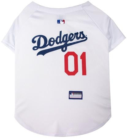 Los Angeles Dodgers Baseball Dog Jersey