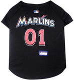 Miami Marlins Baseball Dog Jersey