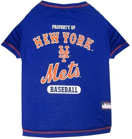 New York Mets Baseball Dog Shirt