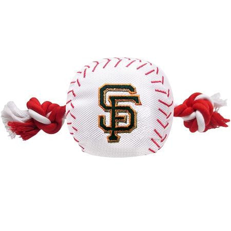 San Francisco Giants Nylon Baseball Rope Pet Toy