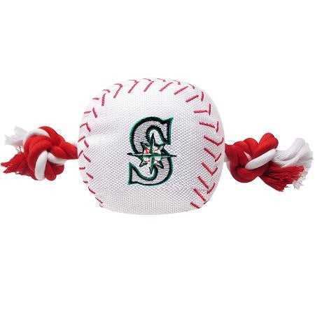 Seattle Mariners Nylon Baseball Rope Pet Toy