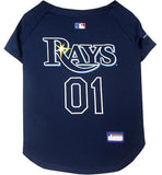 Tampa Bay Rays Baseball Dog Jersey