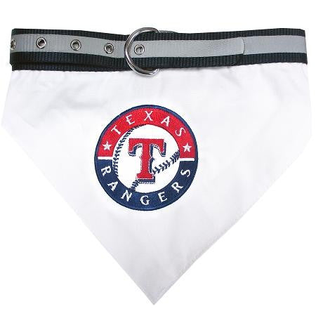 Texas Rangers Dog Bandana Collar