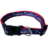 Texas Rangers Dog Collar