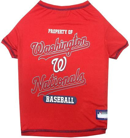 Washington Nationals Baseball Dog Shirt