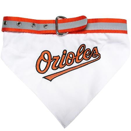 Baltimore Orioles Dog Bandana Collar