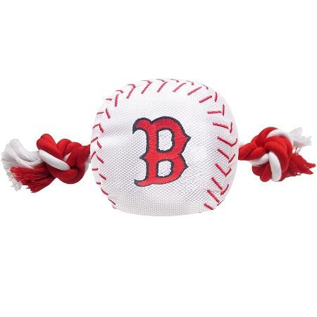 Boston Red Sox Nylon Baseball Rope Pet Toy