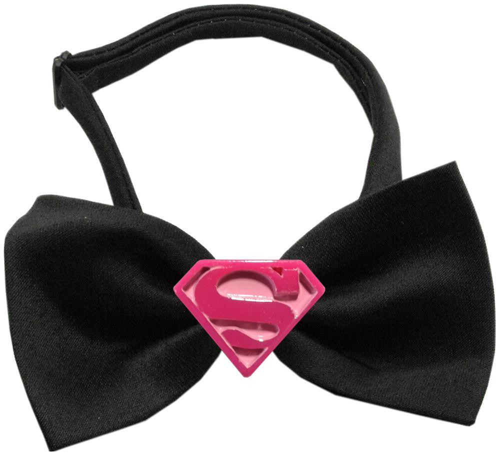 Pink Super Chipper  Bow Tie