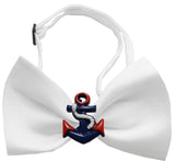 Patriotic Anchors Chipper  Bow Tie