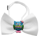 Blue Owls Chipper  Bow Tie