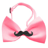 Black Moustache  Bow Tie