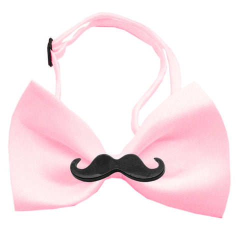 Black Moustache  Bow Tie