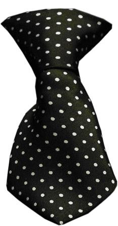 Dog Neck Tie Swiss Dot