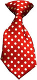 Dog Neck Tie Swiss Dot