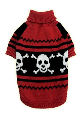 Happy Skull Pet Sweater