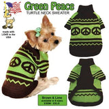 Green Peace Pet Sweater