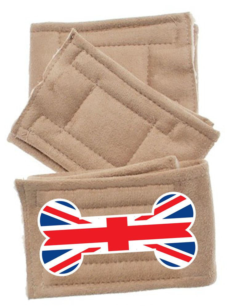 Peter Pads Size  British Bone Flag 3 Pack