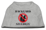 Backyard Security Screen Print Shirts