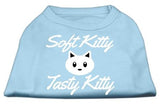 Softy Kitty, Tasty Kitty Screen Print Dog Shirt