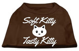 Softy Kitty, Tasty Kitty Screen Print Dog Shirt