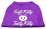 Softy Kitty, Tasty Kitty Screen Print Dog Shirt