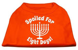 Spoiled For 8 Days Screenprint Dog Shirt