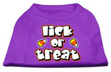 Lick Or Treat Screen Print Shirts