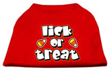 Lick Or Treat Screen Print Shirts