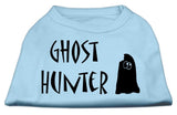 Ghost Hunter Screen Print Shirt  With Black Lettering