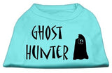 Ghost Hunter Screen Print Shirt  With Black Lettering