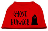 Ghost Hunter Screen Print Shirt  With Black Lettering