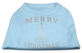 Shimmer Christmas Tree Pet Shirt