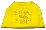 Golden Christmas Present Dog Shirt