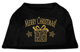 Golden Christmas Present Dog Shirt