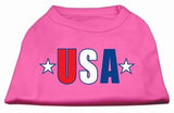 Usa Star Screen Print Shirt